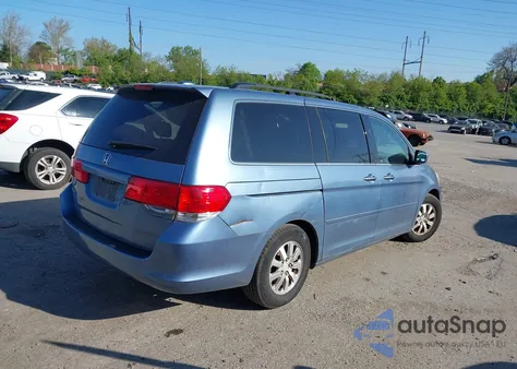 2010 Honda Odyssey Exl from USA, damaged, VIN 5FNRL3H66AB034486